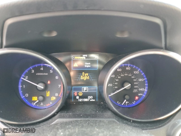 2016 Subaru Legacy 2.5i Limited with VIN 4S3BNAN65G3056196, listed as a Copart auction lot 44591065 with 121,987 mi miles and Salvage Title. Bid and sale history available at carsss.com. Image 9.