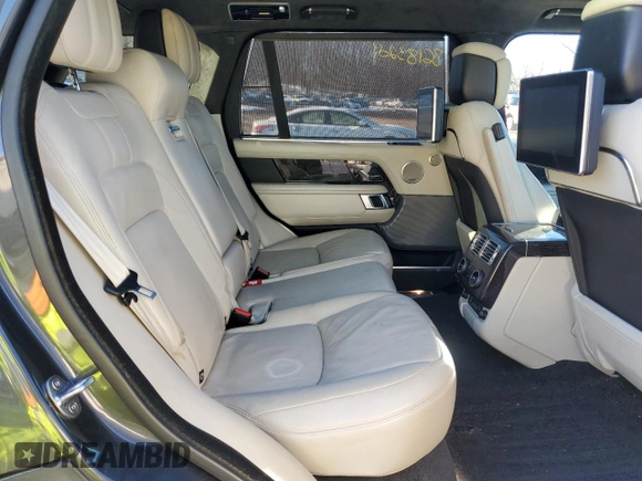 2020 Land Rover Range Rover Autobiography с VIN SALGV5SE0LA574059, выставлен на аукционе Copart как лот 86183204 с пробегом 32 691 миль миль и Списание • Salvage title. История ставок и продаж доступна на DreamBid. Изображение 11.