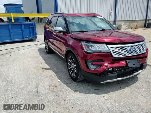 2017 Ford Explorer Platinum z VIN 1FM5K8HT1HGD20357, wystawiony jako Copart lot #63019495 z przebiegiem 134 960 mil mil oraz Szkoda całkowita • Salvage title. Historia ofert i sprzedaży dostępna na DreamBid. Obrazek 14.