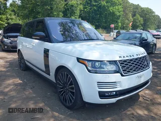 2015 Land Rover Range Rover Supercharged with VIN SALGS2TF3FA218272, listed as a IAAI auction lot 42463876 with 102,037 mi miles and . Bid and sale history available at DreamBid. Image 1.