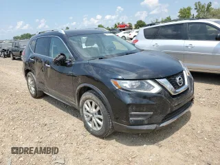 2017 Nissan Rogue SV with VIN JN8AT2MT7HW391981, listed as a Copart auction lot 64074304 with 109,942 mi miles and Salvage Title. Bid and sale history available at carsss.com. Image 4.