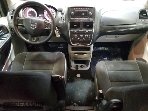 2012 Dodge Grand Caravan SE with VIN 2C4RDGBG7CR198262, listed as a Copart auction lot 55317675 with 380,267 mi miles and Clean Title. Bid and sale history available at DreamBid. Image 8.