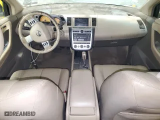 2005 Nissan Murano S with VIN JN8AZ08W35W419424, listed as a Copart auction lot 85877744 with 0 mi miles and Salvage Title. Bid and sale history available at carsss.com. Image 8.