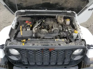 2022 Jeep Gladiator Texas Trail with VIN 1C6HJTAG3NL166183, listed as a Copart auction lot 51061295 with 20,112 mi miles and Salvage Title. Bid and sale history available at carsss.com. Image 11.