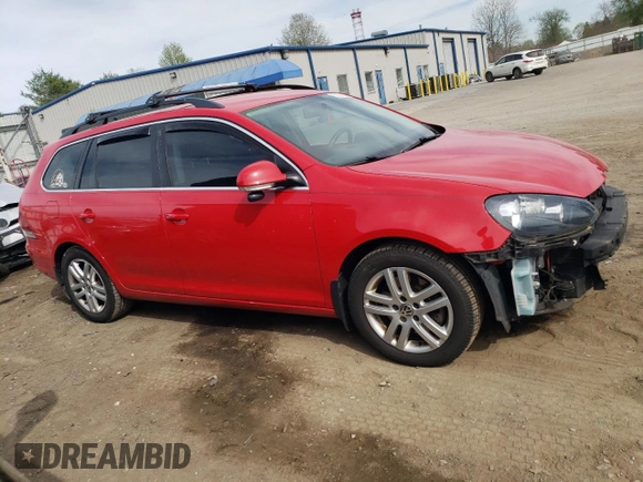 2012 Volkswagen Jetta TDI w/Sunroof & Nav with VIN 3VWPL7AJ3CM688015, listed as a Copart auction lot 53224235 with 65,332 mi miles and Salvage title. Bid and sale history available at DreamBid. Image 4.