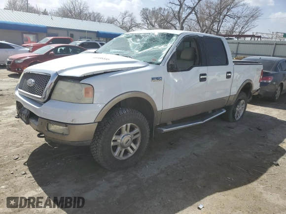 2004 Ford F-150 XLT with VIN 1FTPW14584KC17718, listed as a Copart auction lot 48585335 with 230,977 mi miles and Salvage Title. Bid and sale history available at carsss.com. Image 1.