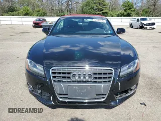 2011 Audi A5 Premium Plus with VIN WAULFAFH2BN017559, listed as a Copart auction lot 62380575 with 61,252 mi miles and Salvage title. Bid and sale history available at DreamBid. Image 5.