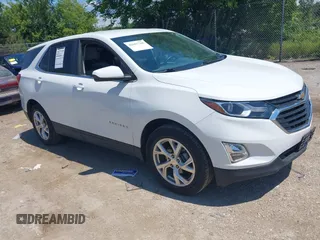 2021 Chevrolet Equinox LT with VIN 3GNAXUEV1MS141015, listed as a IAAI auction lot 42667760 with 57,651 mi miles and . Bid and sale history available at DreamBid. Image 1.