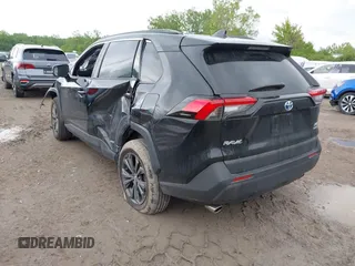 2023 Toyota RAV4 Hybrid XLE Premium with VIN 4T3B6RFV6PU126643, listed as a IAAI auction lot 42324990 with 31,491 mi miles and . Bid and sale history available at DreamBid. Image 3.