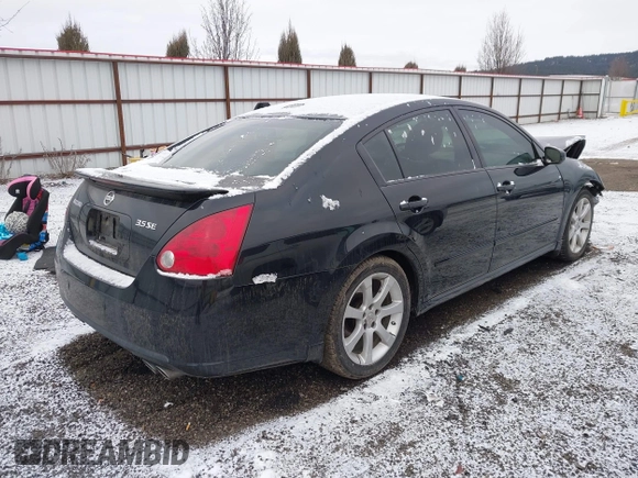 2007 Nissan Maxima 3.5 SE with VIN 1N4BA41E07C801422, listed as a IAAI auction lot 41483411 with 162,467 mi miles. Bid and sale history available at carsss.com. Image 4.