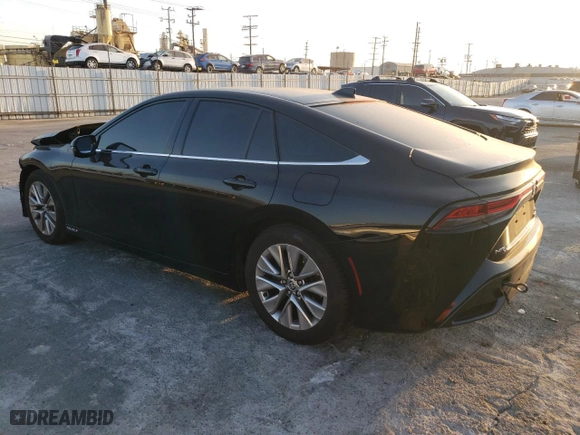 2023 Toyota Mirai XLE with VIN JTDAAAAA2PA009916, listed as a Copart auction lot 80165053 with 10,070 mi miles. Bid and sale history available at carsss.com. Image 2.