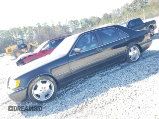 1998 Mercedes-Benz S-Class with VIN WDBGA51G5WA387084, listed as a Copart auction lot 45544525 with 96,869 mi miles and Clean Title. Bid and sale history available at carsss.com. Image 1.