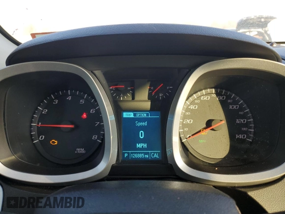 2016 Chevrolet Equinox LS with VIN 2GNFLEEK2G6221777, listed as a Copart auction lot 42834235 with 126,885 mi miles and Salvage Title. Bid and sale history available at DreamBid. Image 9.