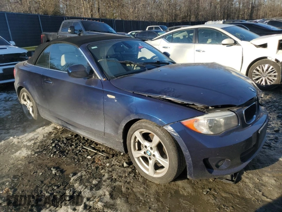 2013 BMW 1 Series 128i с VIN WBAUL7C56DVU09909, выставлен на аукционе Copart как лот 89133495 с пробегом Не указан миль и Списание • Salvage title. История ставок и продаж доступна на DreamBid. Изображение 4.