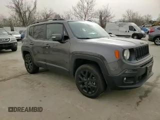2018 Jeep Renegade Altitude with VIN ZACCJBBB5JPH48064, listed as a Copart auction lot 49410825 with 57,315 mi miles and Salvage title. Bid and sale history available at DreamBid. Image 11.
