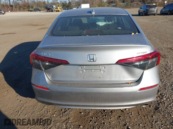 2022 Honda Civic Sedan Sport with VIN 2HGFE2F53NH602230, listed as a IAAI auction lot 40897569 with 25,801 mi miles. Bid and sale history available at carsss.com. Image 16.
