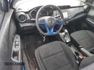 2021 Nissan Kicks S with VIN 3N1CP5BV4ML496060, listed as a Copart auction lot 48102605 with 75,766 mi miles and Salvage Title. Bid and sale history available at carsss.com. Image 8.
