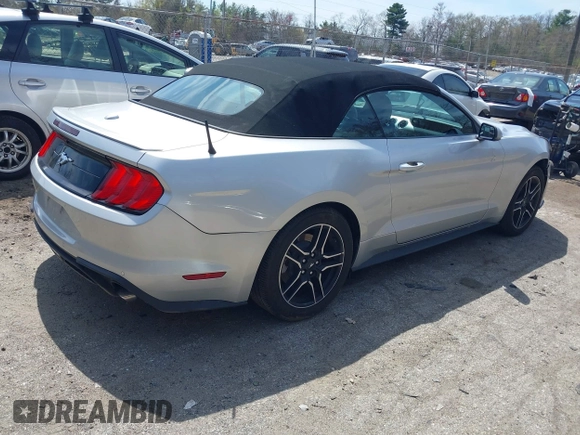 2019 Ford Mustang EcoBoost with VIN 1FATP8UH0K5170023, listed as a IAAI auction lot 42086931 with 100,236 mi miles and . Bid and sale history available at DreamBid. Image 4.