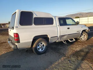 1999 Dodge Ram 1500 with VIN 3B7HC13Z5XM535312, listed as a Copart auction lot 42908595 with 100,655 mi miles and Salvage Title. Bid and sale history available at carsss.com. Image 3.