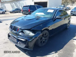 2007 BMW 3 Series 335i with VIN WBAWL73517PX49275, listed as a IAAI auction lot 41654471 with 203,928 mi miles. Bid and sale history available at carsss.com. Image 2.
