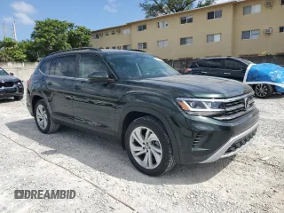 2021 Volkswagen Atlas SE with VIN 1V2JR2CA4MC594332, listed as a Copart auction lot 51476535 with 35,738 mi miles and Non repairable. Bid and sale history available at DreamBid. Image 4.