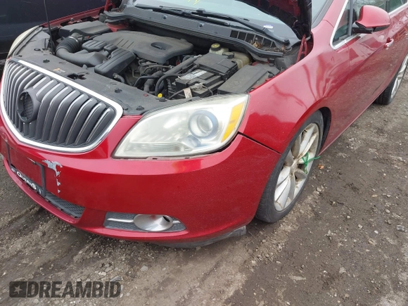 2012 Buick Verano Leather Group with VIN 1G4PS5SK7C4209460, listed as a IAAI auction lot 41852423 with 999,999 mi miles. Bid and sale history available at carsss.com. Image 6.
