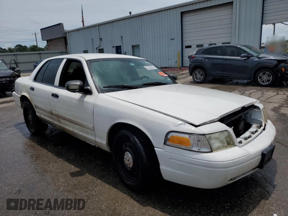 2010 Ford Police Interceptor with VIN 2FABP7BV9AX116618, listed as a Copart auction lot 60080275 with Not provided miles and Salvage title. Bid and sale history available at DreamBid. Image 4.
