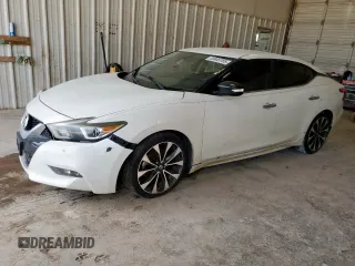 2016 Nissan Maxima SV with VIN 1N4AA6AP8GC409085, listed as a Copart auction lot 59945755 with 133,014 mi miles and Salvage title. Bid and sale history available at DreamBid. Image 1.