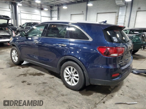 2019 Kia Sorento LX z VIN 5XYPG4A38KG526156, wystawiony jako Copart lot #57728315 z przebiegiem 170 714 mil mil oraz Nie do naprawy • Non repairable. Historia ofert i sprzedaży dostępna na DreamBid. Obrazek 2.