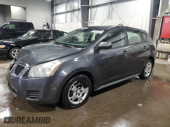 2010 Pontiac Vibe w/1SB with VIN 5Y2SP6E09AZ417873, listed as a Copart auction lot 82341224 with 128,055 mi miles and Salvage Title. Bid and sale history available at carsss.com. Image 1.