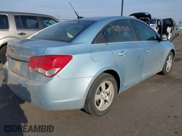 2012 Chevrolet Cruze 1LT with VIN 1G1PF5SC0C7331554, listed as a IAAI auction lot 41908809 with 168,880 mi miles and . Bid and sale history available at DreamBid. Image 4.