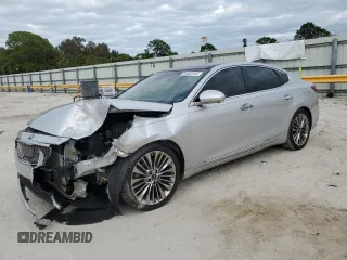 2017 Kia Cadenza Limited with VIN KNALC4J11H5066832, listed as a Copart auction lot 81052144 with 52,580 mi miles and Salvage Title. Bid and sale history available at carsss.com. Image 1.