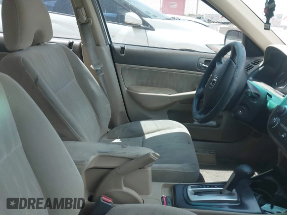 2004 Honda Civic LX with VIN 2HGES16514H539612, listed as a IAAI auction lot 42203658 with Not Provided miles and . Bid and sale history available at DreamBid. Image 5.
