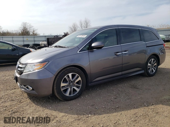 2014 Honda Odyssey Touring with VIN 5FNRL5H93EB118891, listed as a Copart auction lot 53172015 with 87,261 mi miles and Salvage Title. Bid and sale history available at carsss.com. Image 1.