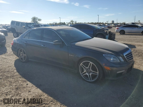2010 Mercedes-Benz E 63 AMG with VIN WDDHF7HBXAA107915, listed as a Copart auction lot 81976404 with 117,118 mi miles and Clean title. Bid and sale history available at DreamBid. Image 4.