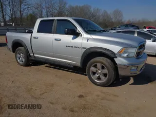 2012 Ram 1500 Big Horn with VIN 1C6RD7LT9CS109714, listed as a IAAI auction lot 41877020 with 1 mi miles. Bid and sale history available at carsss.com. Image 1.