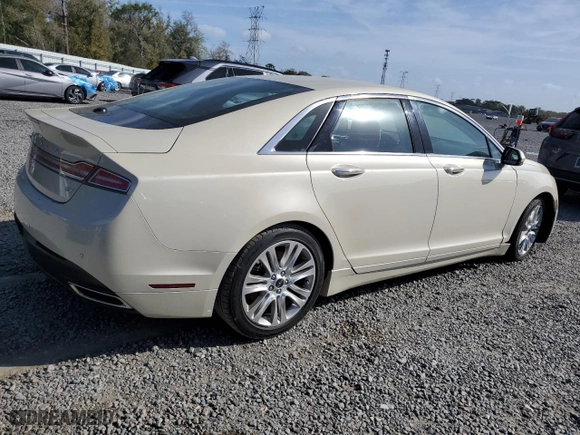 2016 Lincoln MKZ with VIN 3LN6L2GK5GR602435, listed as a Copart auction lot 46489025 with NaN miles and Salvage Title. Bid and sale history available at carsss.com. Image 3.