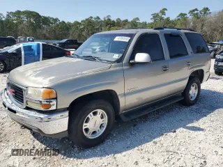 2002 GMC Yukon SLE z VIN 1GKEC13VX2R158682, wystawiony jako Copart lot #46980855 z przebiegiem 243 283 mil mil oraz Szkoda całkowita • Salvage title. Historia ofert i sprzedaży dostępna na DreamBid. Obrazek 1.