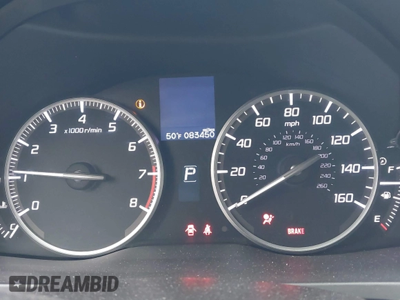 2017 Acura RDX w/Technology Pkg with VIN 5J8TB4H56HL032364, listed as a IAAI auction lot 41866614 with 83,450 mi miles. Bid and sale history available at carsss.com. Image 7.