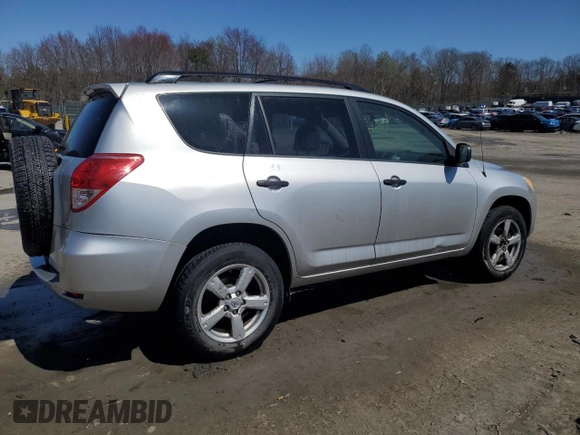 2007 Toyota RAV4 with VIN JTMBK33V475026660, listed as a Copart auction lot 52431145 with 217,608 mi miles and Salvage Title. Bid and sale history available at carsss.com. Image 3.