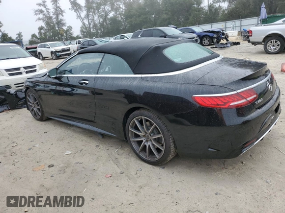 2019 Mercedes-Benz S-Class S 560 with VIN WDDXK8DB7KA035737, listed as a Copart auction lot 85316424 with 64,608 mi miles and Salvage Title. Bid and sale history available at carsss.com. Image 2.
