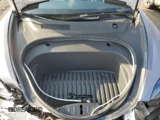2022 Tesla Model 3 Long Range with VIN 5YJ3E1EBXNF272496, listed as a Copart auction lot 43973435 with 28,450 mi miles and Salvage Title. Bid and sale history available at DreamBid. Image 11.