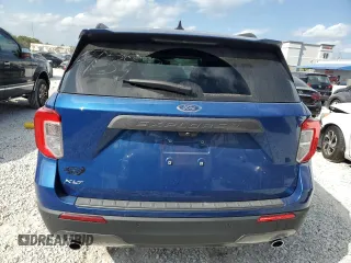 2022 Ford Explorer XLT with VIN 1FMSK7DH3NGC39399, listed as a Copart auction lot 48873565 with 3,262 mi miles and Salvage Title. Bid and sale history available at carsss.com. Image 6.