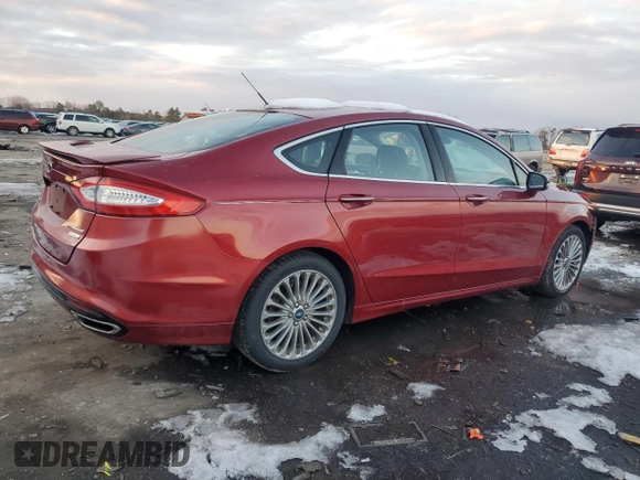 2013 Ford Fusion Titanium with VIN 3FA6P0K98DR122893, listed as a Copart auction lot 87687605 with 79,891 mi miles and Clean Title. Bid and sale history available at DreamBid. Image 3.