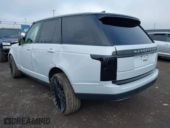 2020 Land Rover Range Rover HSE z VIN SALGS2RU2LA592177, wystawiony jako IAAI lot #42196372 z przebiegiem 43 343 mil mil oraz . Historia ofert i sprzedaży dostępna na DreamBid. Obrazek 3.