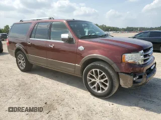 2015 Ford Expedition Max XLT с VIN 1FMJK1HT0FEF01920, выставлен на аукционе Copart как лот 54748275 с пробегом 156 421 миль миль и Списание • Salvage title. История ставок и продаж доступна на DreamBid. Изображение 4.
