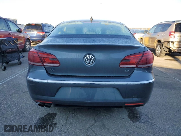 2013 Volkswagen CC Sport with VIN WVWBP7AN6DE526925, listed as a Copart auction lot 76425074 with 93,689 mi miles and Salvage Title. Bid and sale history available at DreamBid. Image 6.