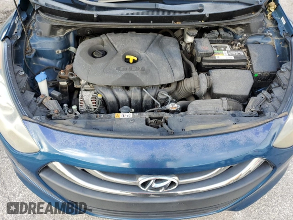 2014 Hyundai Elantra GT with VIN KMHD35LH2EU181072, listed as a Copart auction lot 76887584 with 0 mi miles and Salvage Title. Bid and sale history available at carsss.com. Image 11.