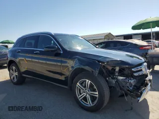 2022 Mercedes-Benz GLC 300 with VIN W1N0G8DB7NV399997, listed as a Copart auction lot 60511735 with 12,563 mi miles and Salvage title. Bid and sale history available at DreamBid. Image 4.