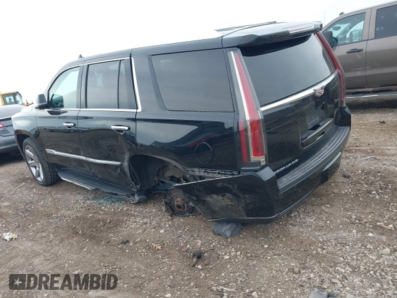 2019 Cadillac Escalade Luxury z VIN 1GYS4BKJ1KR398505, wystawiony jako IAAI lot #40662422 z przebiegiem 57 932 mil mil oraz . Historia ofert i sprzedaży dostępna na DreamBid. Obrazek 3.